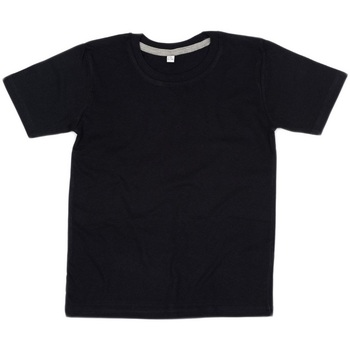 Textiel Kinderen T-shirts korte mouwen Babybugz BZ090 Zwart