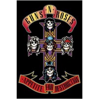 Wonen Posters Guns N Roses TA350 Zwart