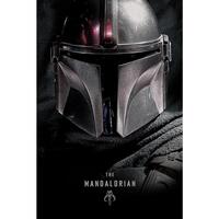 Wonen Posters Star Wars: The Mandalorian TA7560 Zwart