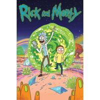 Wonen Posters Rick And Morty TA7652 Multicolour