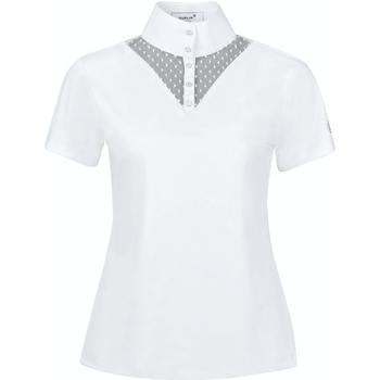 Textiel Dames T-shirts met lange mouwen Dublin  Wit