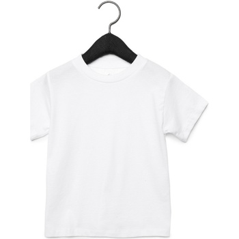 Textiel Kinderen T-shirts korte mouwen Bella + Canvas CA3001T Wit