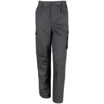 Textiel Dames Broeken / Pantalons Result R308F Zwart