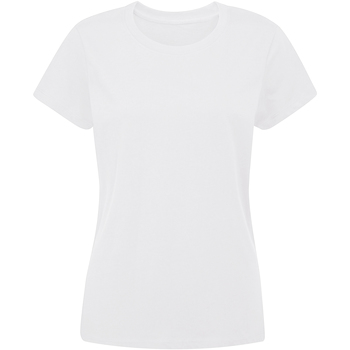 Textiel Dames T-shirts met lange mouwen Mantis M02 Wit