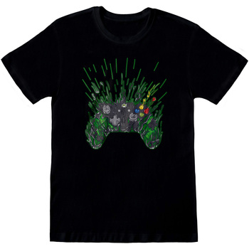 Textiel T-shirts met lange mouwen Xbox  Zwart