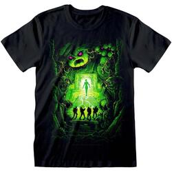 Textiel T-shirts korte mouwen Ghostbusters  Zwart