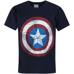 Textiel Kinderen T-shirts korte mouwen Avengers  Blauw