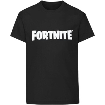 Textiel Jongens T-shirts met lange mouwen Fortnite  Zwart