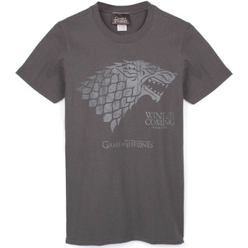 Textiel Heren T-shirts korte mouwen Game Of Thrones  Grijs