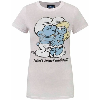 Textiel Dames T-shirts met lange mouwen Junk Food  Rood