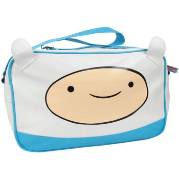 Tassen Kinderen Schoudertassen met riem Adventure Time  Wit