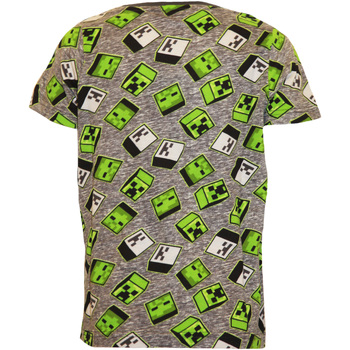 Textiel Jongens T-shirts met lange mouwen Minecraft  Groen