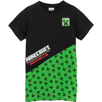 Textiel Jongens T-shirts met lange mouwen Minecraft  Zwart