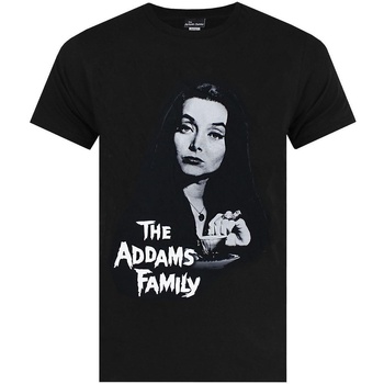 Textiel Dames T-shirts met lange mouwen The Addams Family  Zwart