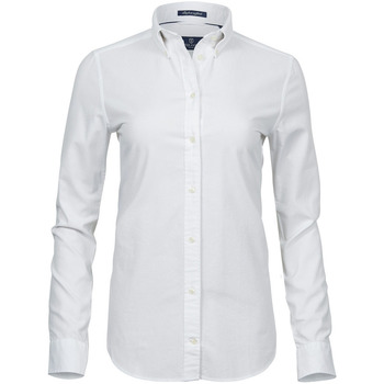 Textiel Dames Overhemden Tee Jays TJ4001 Wit