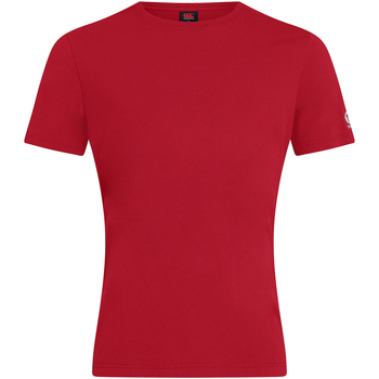 Textiel Heren T-shirts met lange mouwen Canterbury CN226 Rood