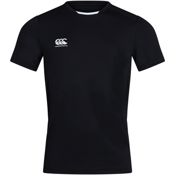 Textiel Heren T-shirts korte mouwen Canterbury CN260 Zwart