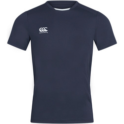 Textiel Heren T-shirts korte mouwen Canterbury CN260 Blauw