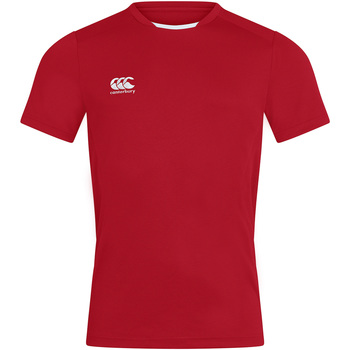 Textiel Heren T-shirts korte mouwen Canterbury CN260 Rood