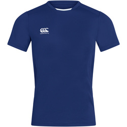 Textiel Heren T-shirts korte mouwen Canterbury CN260 Blauw