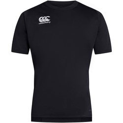 Textiel Heren T-shirts korte mouwen Canterbury CN270 Zwart
