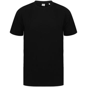 Textiel T-shirts met lange mouwen Sf SF253 Zwart