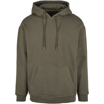 Textiel Heren Sweaters / Sweatshirts Build Your Brand BB006 Groen