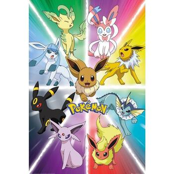 Wonen Posters Pokemon TA150 Multicolour