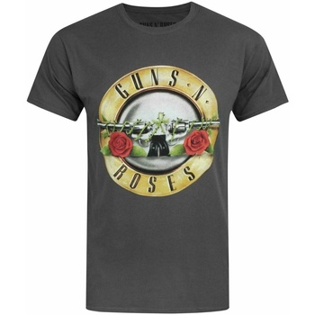 Textiel Heren T-shirts met lange mouwen Guns N Roses  Grijs