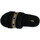 Schoenen Dames Leren slippers Puma 05 FLUFF BLACK Zwart