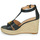 Schoenen Dames Sandalen / Open schoenen Lauren Ralph Lauren HALE ESPADRILLES CASUAL Zwart