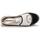 Schoenen Dames Espadrilles Karl Lagerfeld KAMINI Maison Logo Slip On Ivory / Zwart