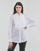 Textiel Dames Overhemden Karl Lagerfeld KL MONOGRAM LACE BIB SHIRT Wit