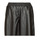 Textiel Dames Korte broeken / Bermuda's Karl Lagerfeld PERFORATED FAUX LEATHER SHORTS Zwart