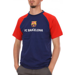 Textiel Heren T-shirts & Polo’s Fc Barcelona  Blauw