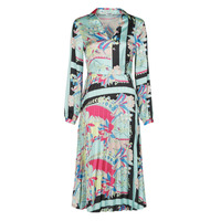 Textiel Dames Lange jurken Liu Jo ABITO TS. Oceaan / Flowers