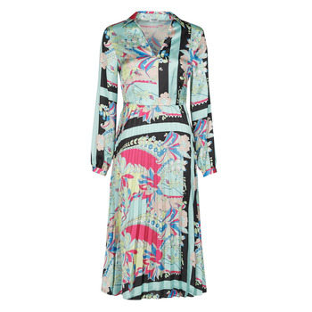 Textiel Dames Lange jurken Liu Jo ABITO TS. Oceaan / Flowers
