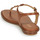 Schoenen Dames Sandalen / Open schoenen MICHAEL Michael Kors MALLORY THONG Bruin