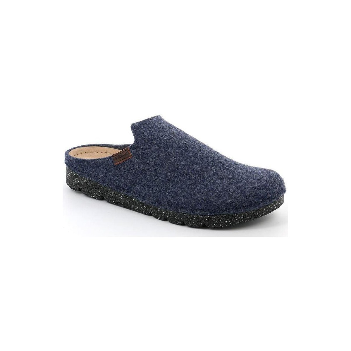 Schoenen Heren Leren slippers Grunland DSG-CI2486 Blauw