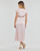 Textiel Dames Lange jurken Naf Naf KLUDIVINE Roze