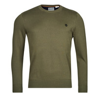 Textiel Heren Sweaters / Sweatshirts Timberland LS WILLIAMS RIVER COTTON CREW Kaki