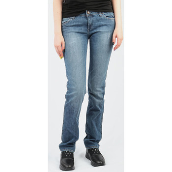 Textiel Dames Straight jeans Wrangler Night Rider Mae Straight W21VZW16F Blauw