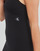 Textiel Dames Korte jurken Calvin Klein Jeans STRAPPY TWISTED RIB DRESS Zwart