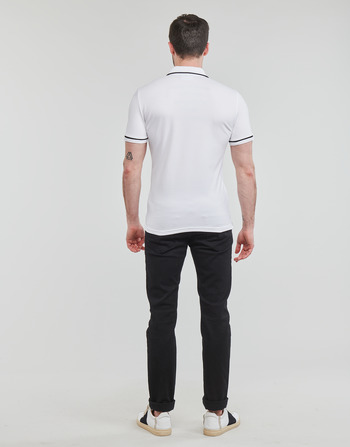 Calvin Klein Jeans TIPPING SLIM POLO Wit / Zwart