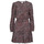Textiel Dames Korte jurken Tommy Hilfiger VISCOSE F&F KNEE DRESS LS Multicolour