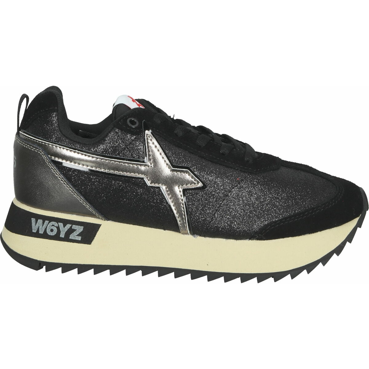 Schoenen Dames Lage sneakers W6yz Sneaker Zwart