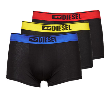 Ondergoed Heren Boxershorts Diesel DAMIEN X3 Zwart / Zwart / Zwart