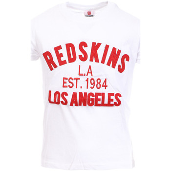 Textiel Kinderen T-shirts korte mouwen Redskins  Wit