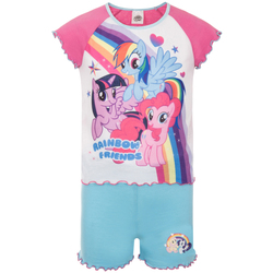 Textiel Meisjes Pyjama's / nachthemden My Little Pony  Roze/Blauw