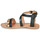 Schoenen Dames Sandalen / Open schoenen Les Tropéziennes par M Belarbi HIPAZ Zwart / Luipaard